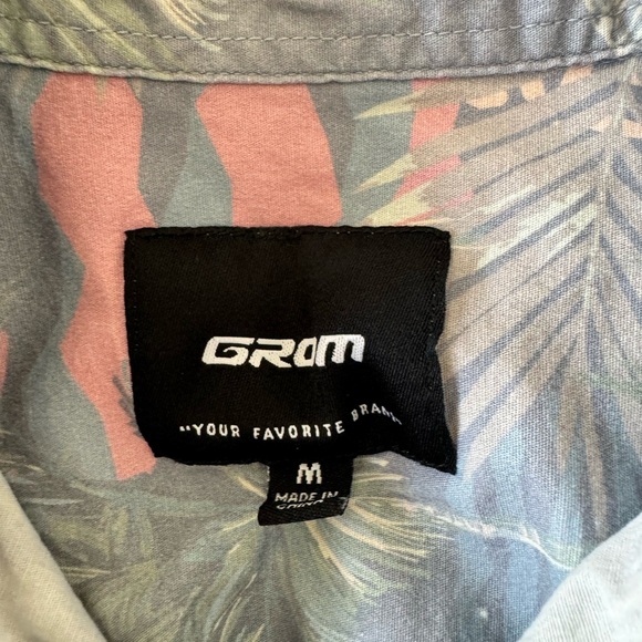 Grom button down shirt, youth M - Picture 2 of 2